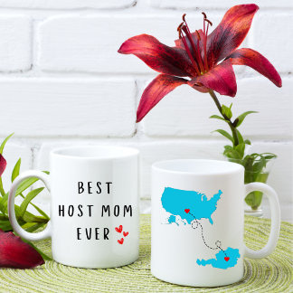 Taza De Café Mug personalizada para mamá anfitriona - regalo de