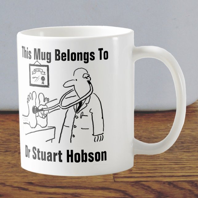 Taza De Café Mug personalizada para un Médica (Subido por el creador)