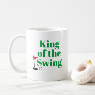 Taza De Café Mug personalizada "Rey de la Swing"
