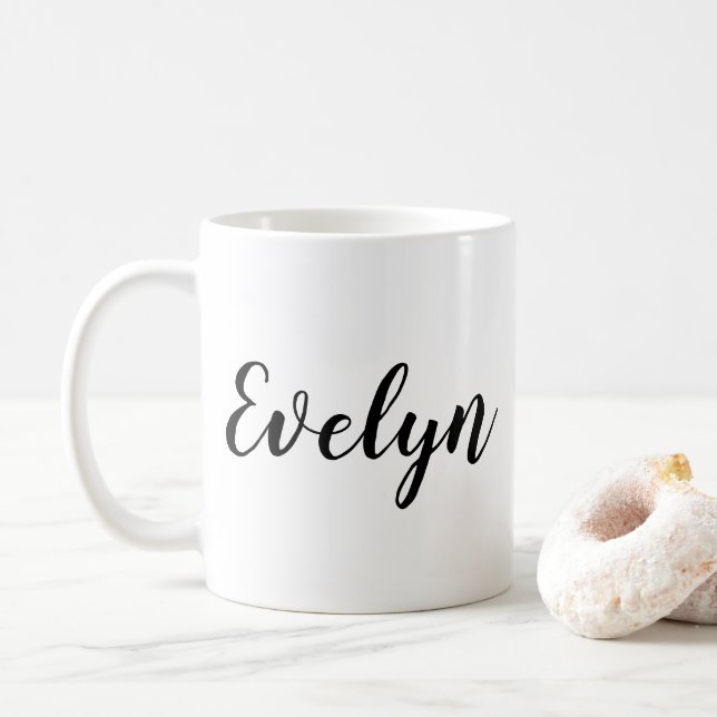 Taza De Café Mug personalizado (Con donut)