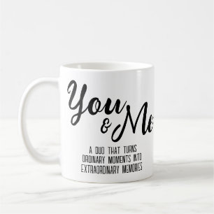 Taza De Café Mug personalizado para ti y yo