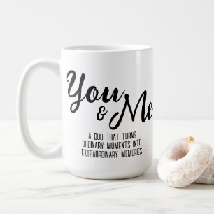 Taza De Café Mug personalizado para ti y yo