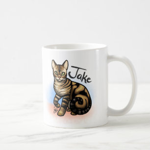 Taza De Café Mug personalizado "Two Cats"