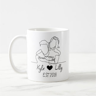Taza De Café Mug personalizado único | Texto e imagen personali