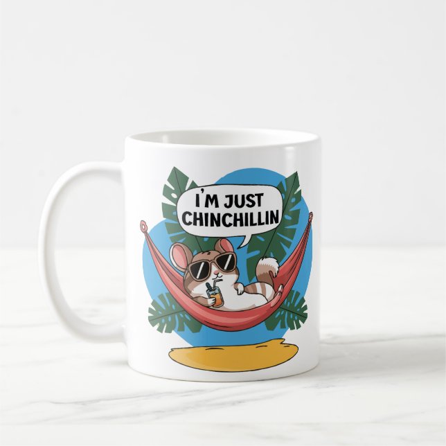 Taza De Café mug personnaliser chinchilin (Izquierda)