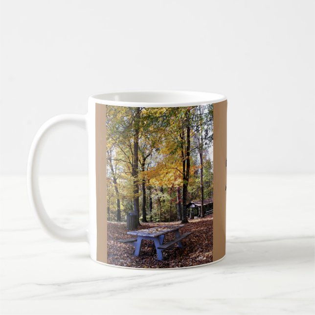 Taza De Café Mug picnic de otoño (Izquierda)