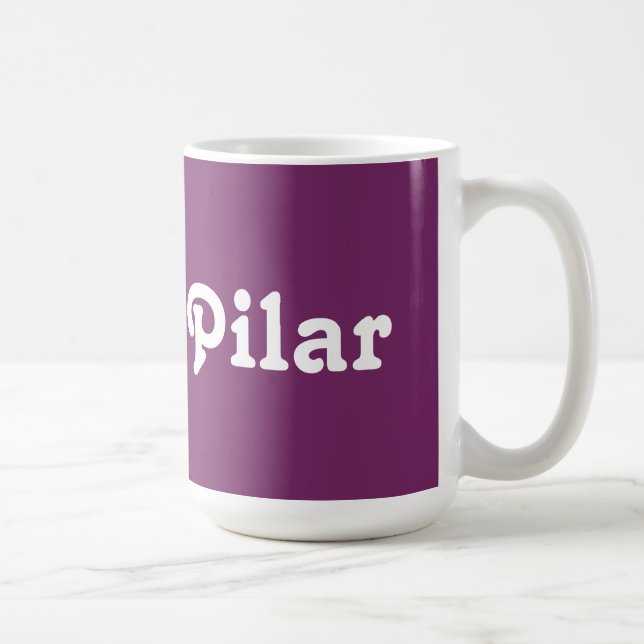 Taza De Café Mug Pilar (Derecha)