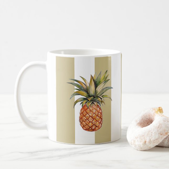 Taza De Café Mug - Piña (Con donut)