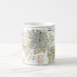 Taza De Café Mug / Plano de Caracas1929 Venezuela