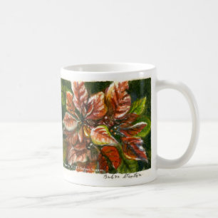 Taza De Café Mug "Poinsettias"