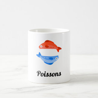 Taza De Café Mug Poissons