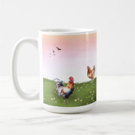 Taza De Café Mug - Pollos