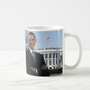 Taza De Café Mug por la toma de mando de Obama 2009