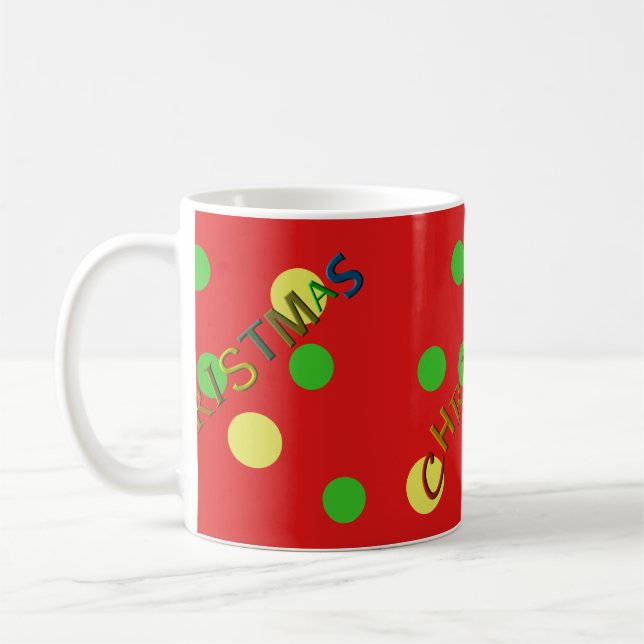 Taza De Café Mug por tiempo de Navidades (Izquierda)