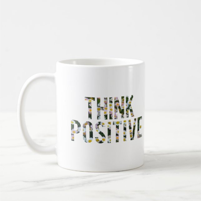 Taza De Café Mug positivo de reflexión (Izquierda)