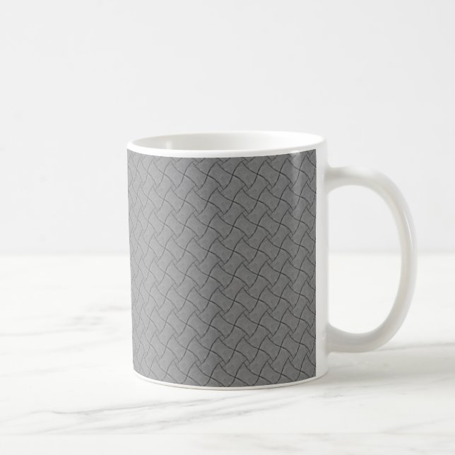 Taza De Café Mug pro textura, gris (Derecha)