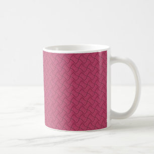 Taza De Café Mug pro texturas, magenta