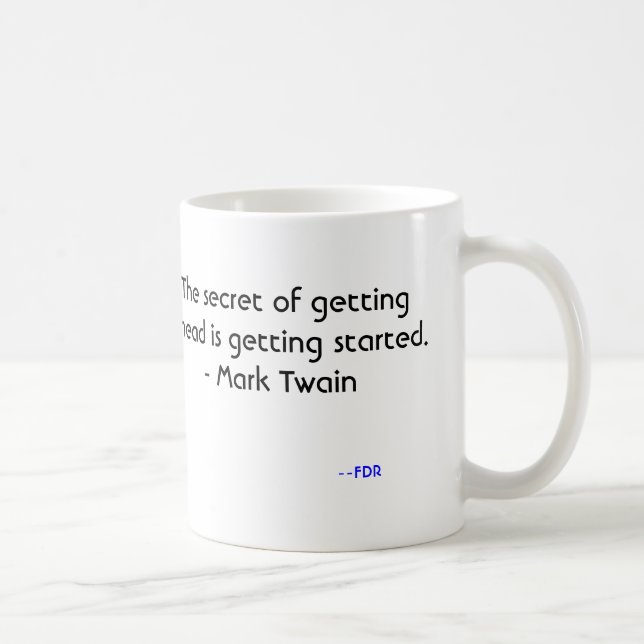 Taza De Café Mug pro-Unión de FDR. (Derecha)