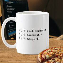 Taza De Café Mug Programador - Café Y Pizza