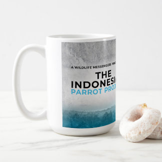 Taza De Café Mug. proyecto loro indonesio