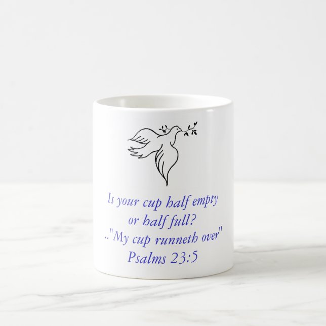 Taza De Café Mug.Ps.23: 5 (Centro)