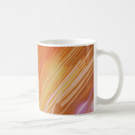 Taza De Café Mug Psychedelic Garden Lights