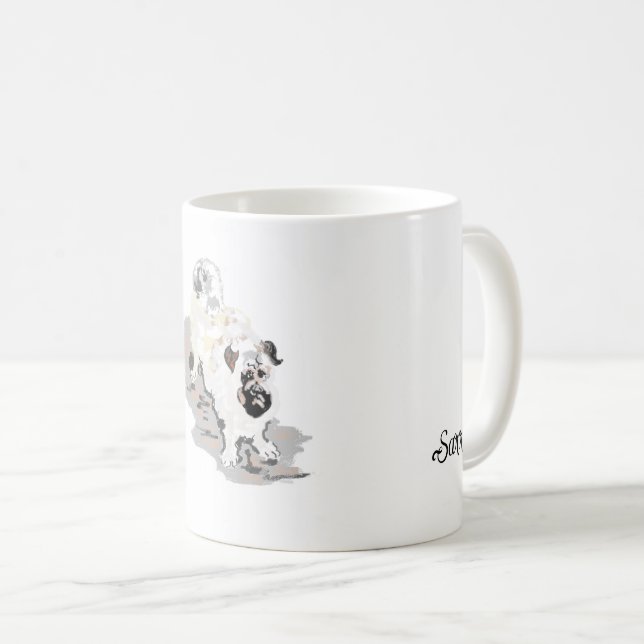Taza De Café Mug: Pug (Anverso derecho)