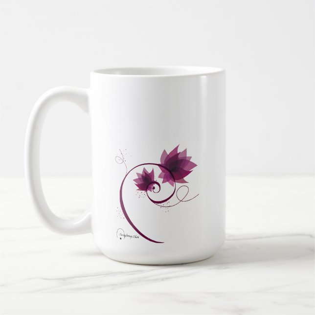 Taza De Café Mug-Purple Dream 머그- 보랏빛꿈 (Izquierda)