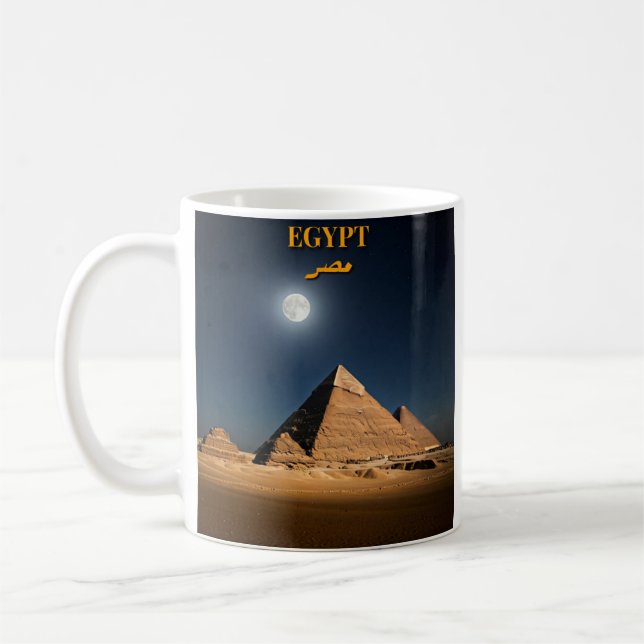 Taza De Café Mug Pyramids Midnight (Izquierda)