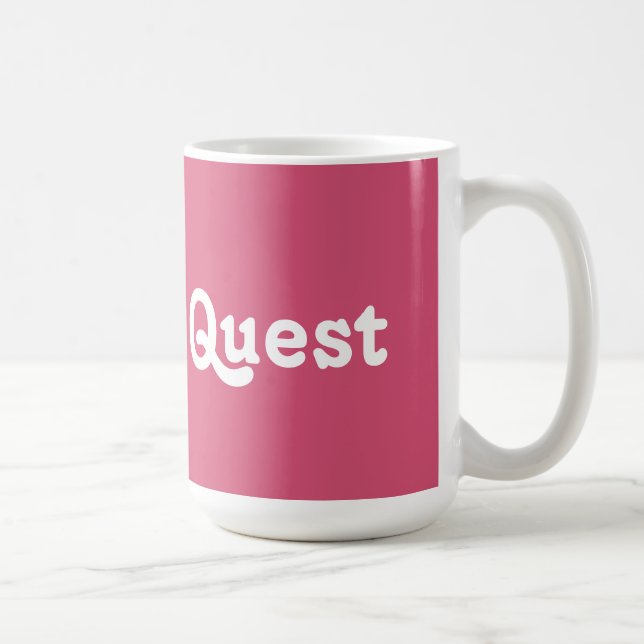 Taza De Café Mug Quest (Derecha)