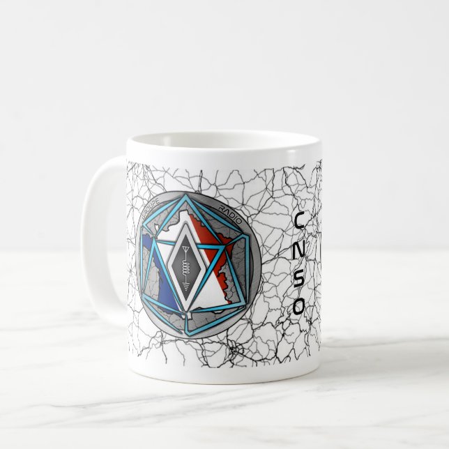 TAZA DE CAFÉ MUG RADIO  (Anverso izquierdo)