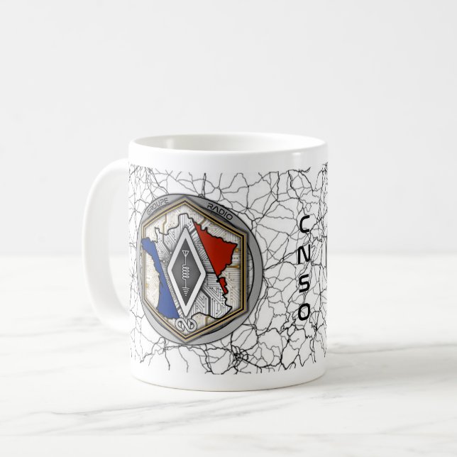 TAZA DE CAFÉ MUG RADIO  2025 (Anverso izquierdo)