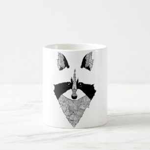 Taza De Café Mug ratoncillo-laveur Mug raccoon