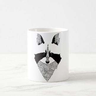 Taza De Café Mug ratoncillo-laveur Mug raccoon