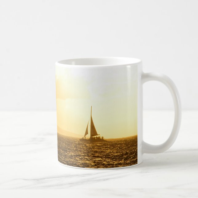 Taza De Café Mug: Recuerdos al atardecer (clásico) (Derecha)