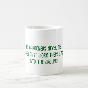 Taza De Café Mug Regalo para jardineros