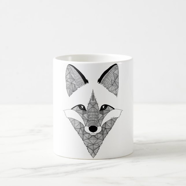 Taza De Café Mug renard Mug fox (Centro)