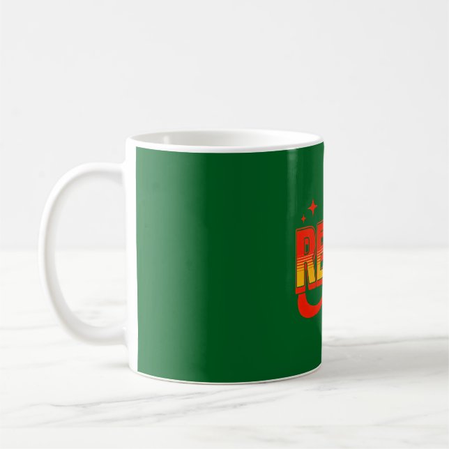 Taza De Café Mug retro. (Izquierda)