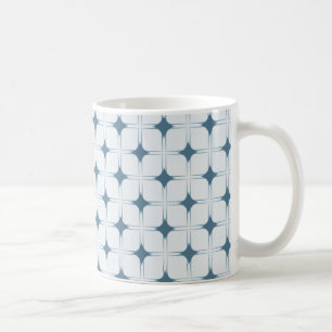 Taza De Café Mug Retro Sofisticación, Azul