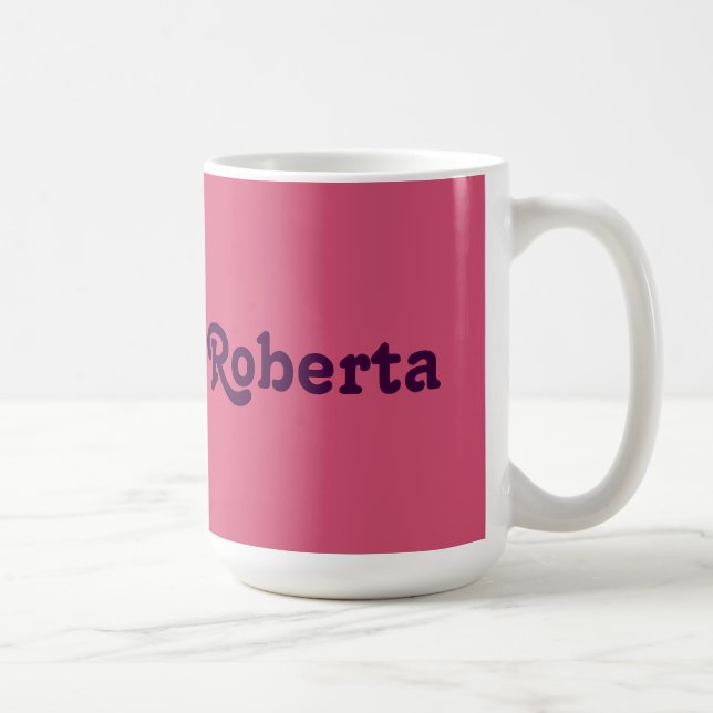 Taza De Café Mug Roberta (Derecha)