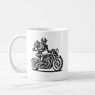 Taza De Café Mug Robo-Rider