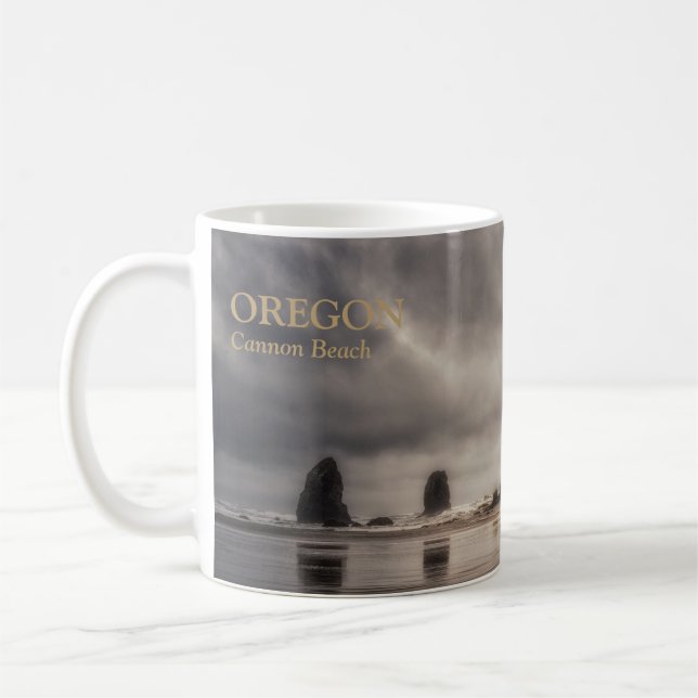 Taza De Café Mug: Roca Haystack Y Agujas (Izquierda)