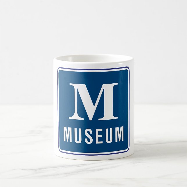 Taza De Café Mug Rótulo Museo (Subido por el creador)