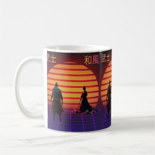 Taza De Café Mug Samurai estilo japonés
