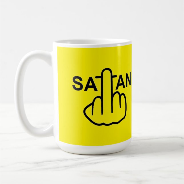 Taza De Café Mug Satan Flip (Izquierda)
