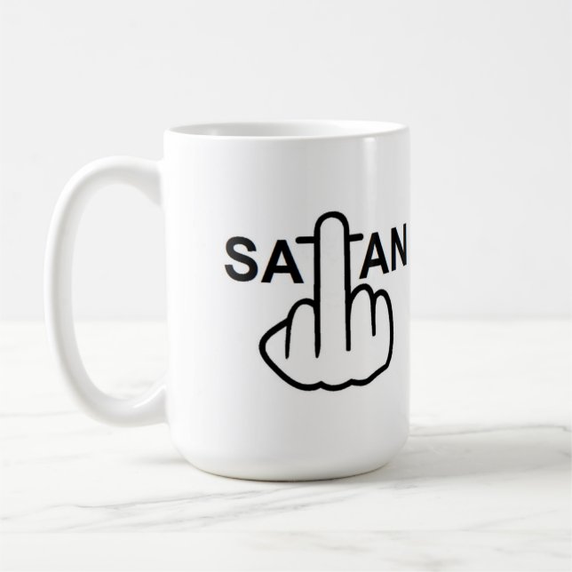 Taza De Café Mug Satan Flip (Izquierda)