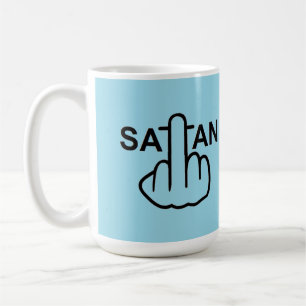 Taza De Café Mug Satan Flip