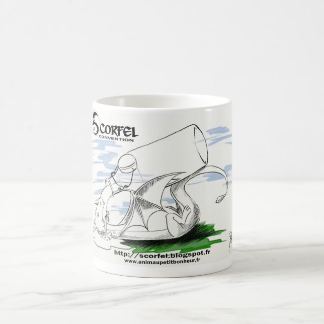 Taza De Café Mug Scorfel bouteille (Centro)