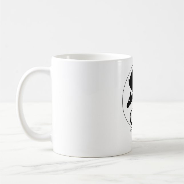 Taza De Café Mug Scorfel logo (Izquierda)