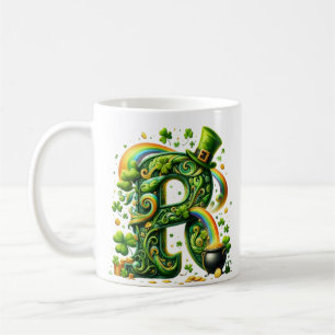 Taza De Café Mug Shamrock irlandés personalizado,Mug clásico, 1